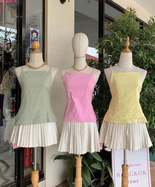 Cassie Linen Basic Top