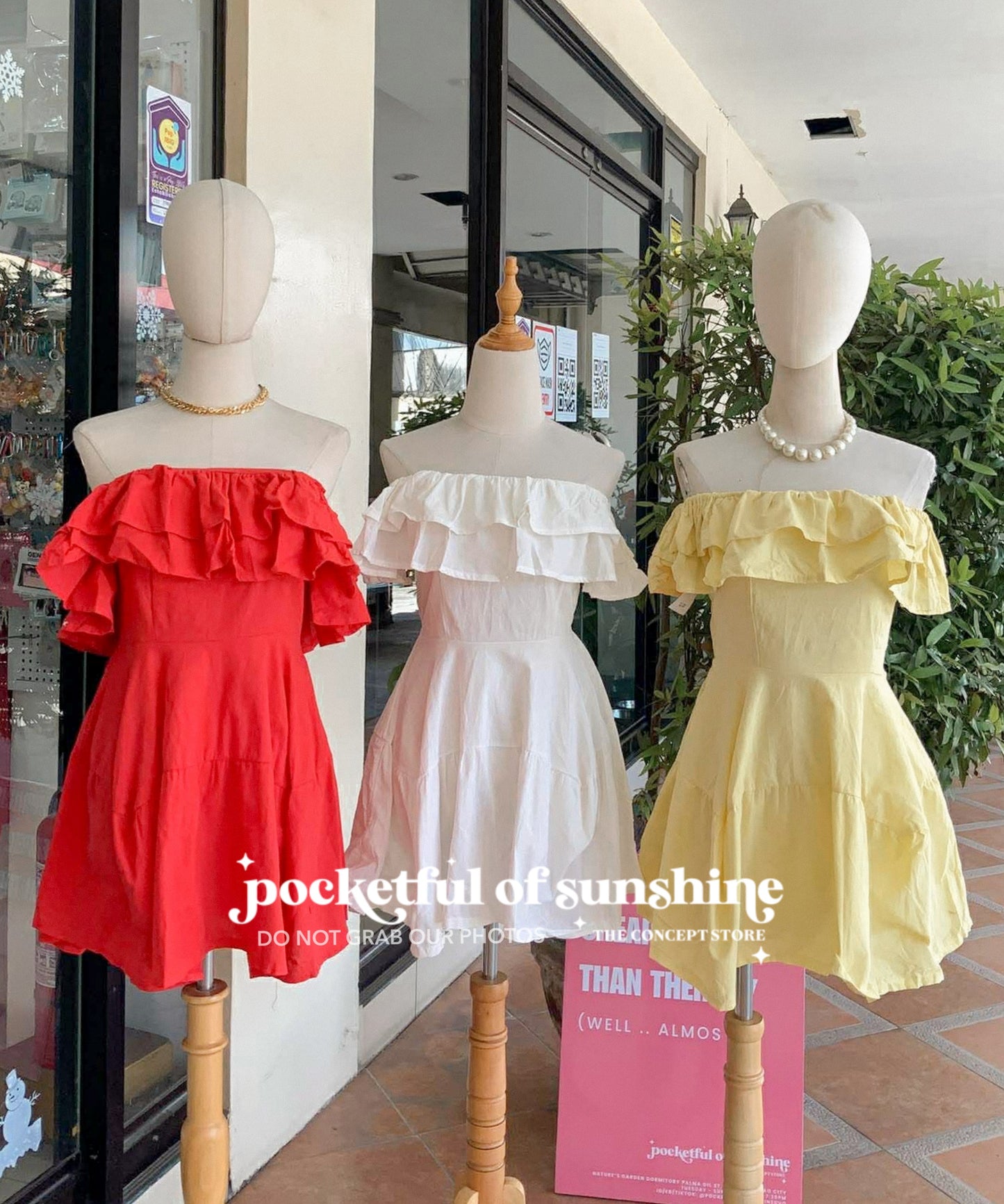 Jane Off-shoulder Dress