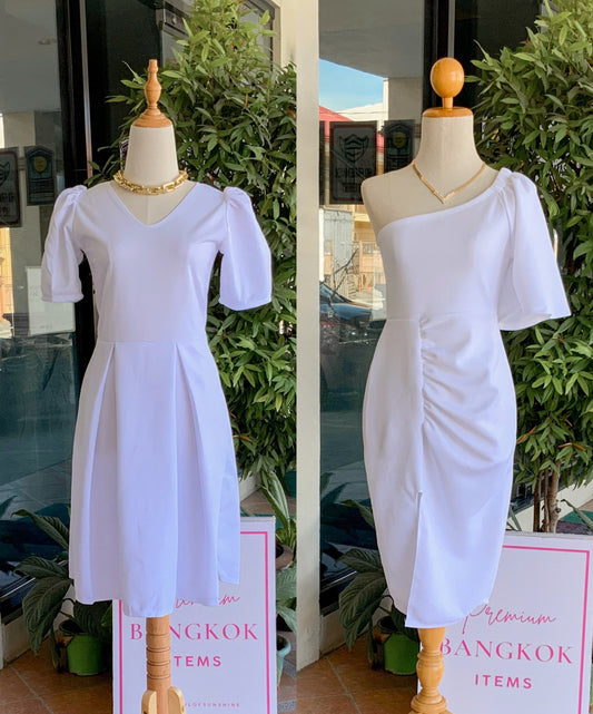 White Formal Dress (Plus size)