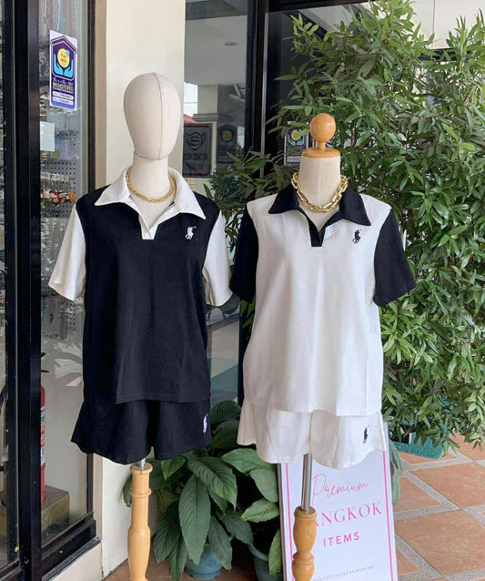 Polo BW Shorts Coordinates