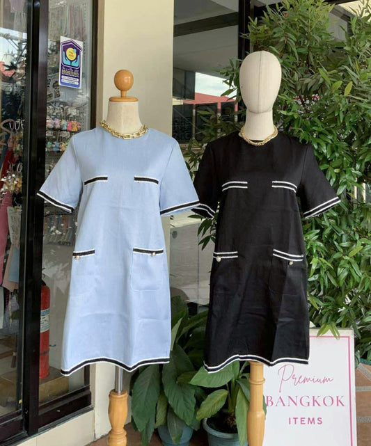 Tweed Shirt Dress