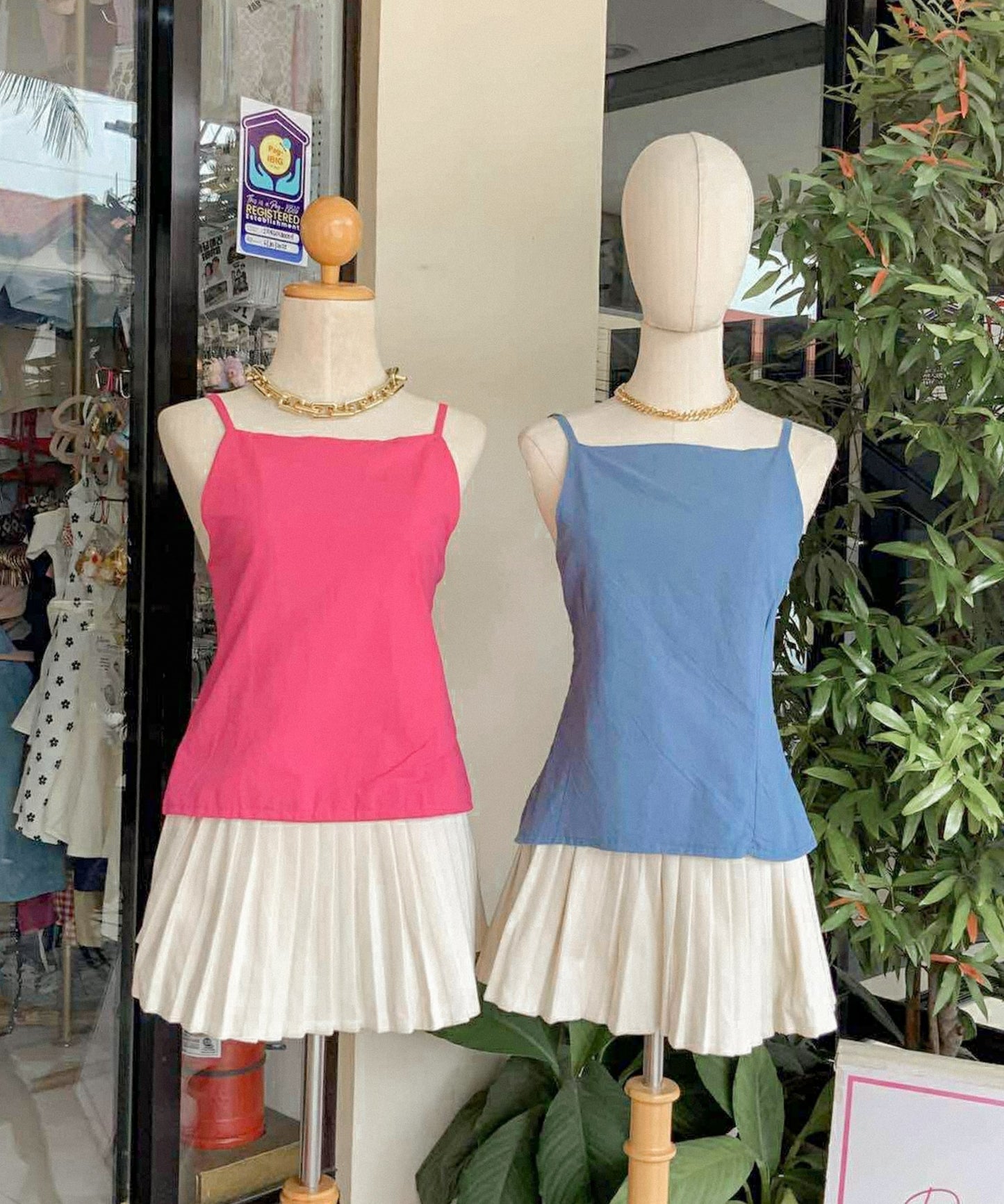 Cassie Linen Basic Top