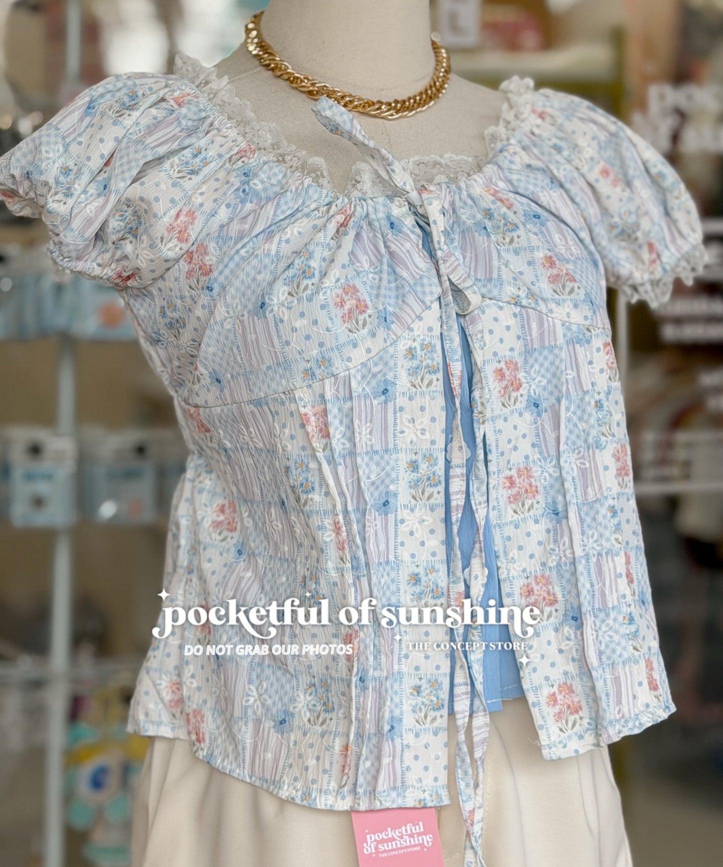 Picnic Puff Top