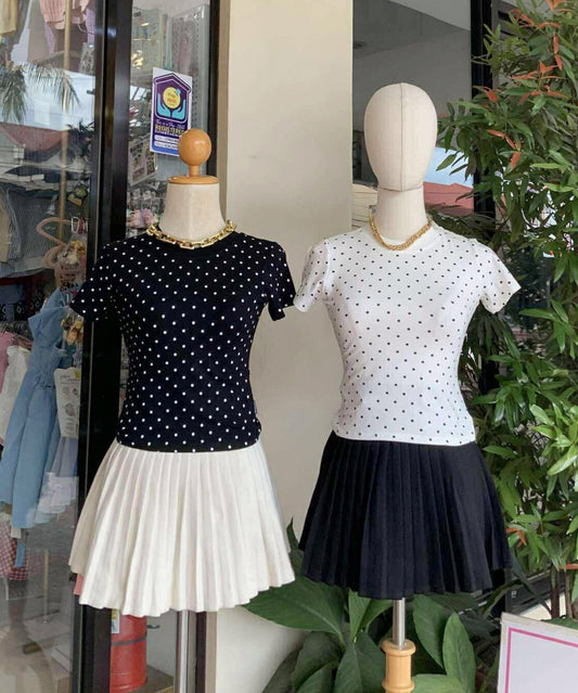 Polka Baby Tee Top