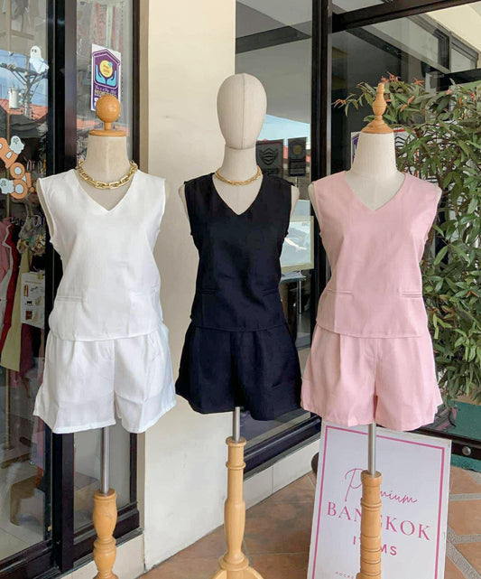 Villa Tweed Shorts Coordinates