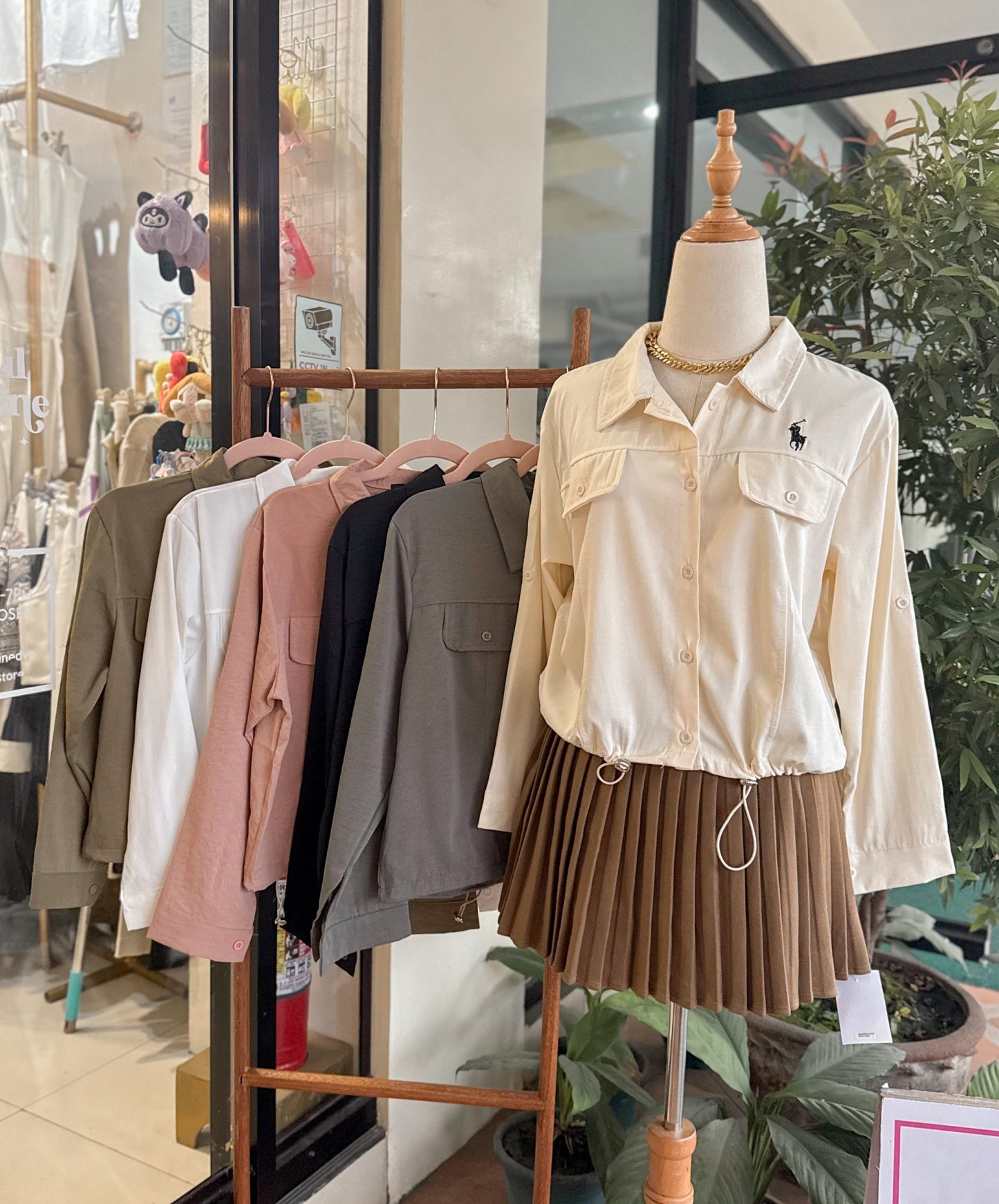 Longsleeve Cargo Top