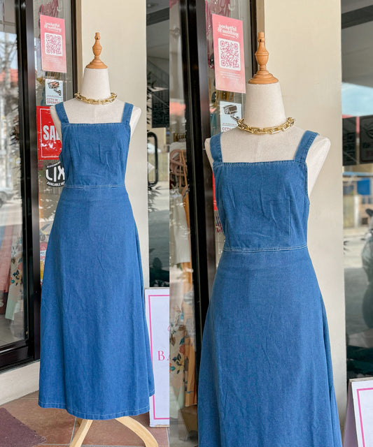 Denim Maxi Dress