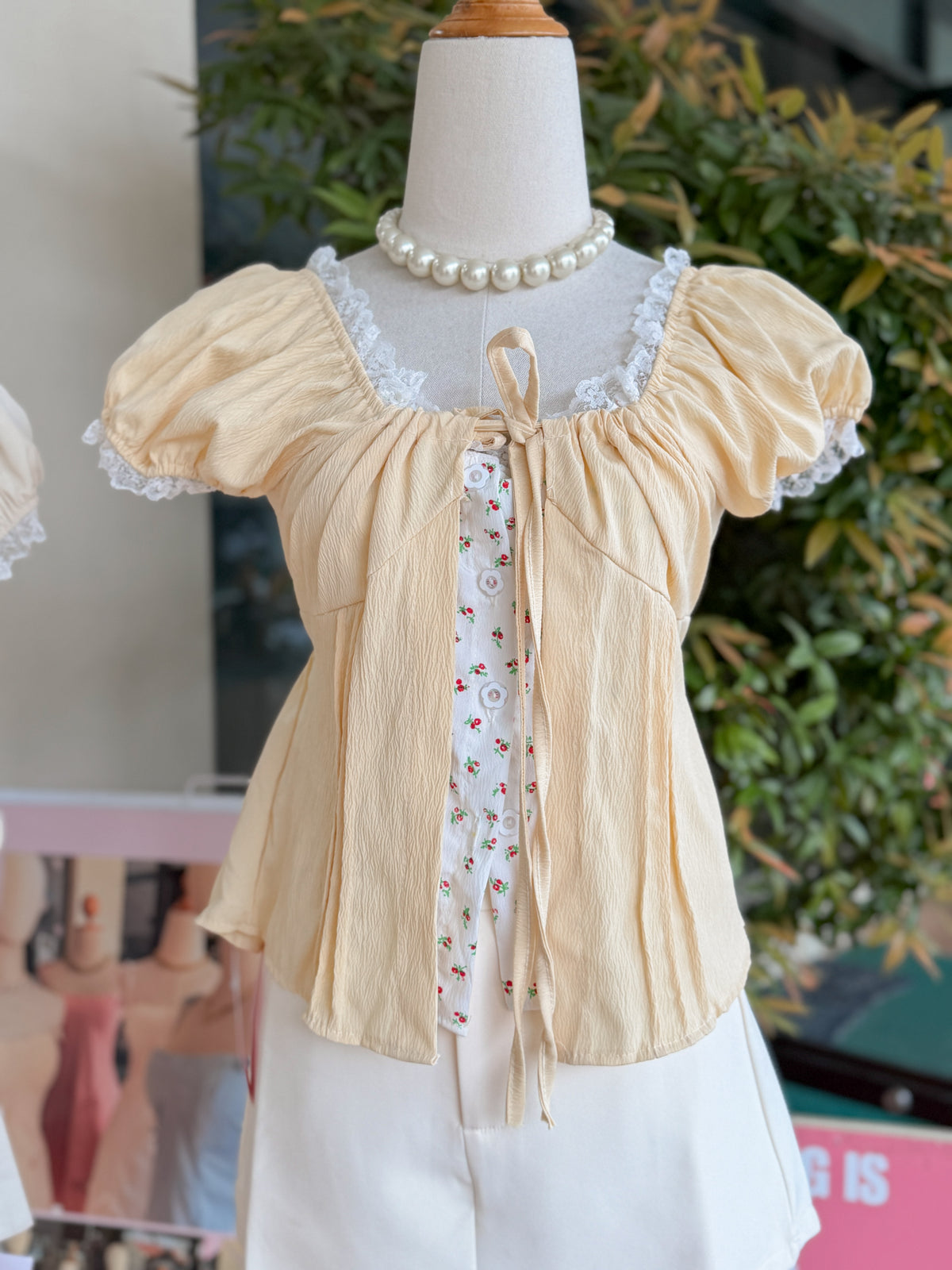 Celine Puff Top