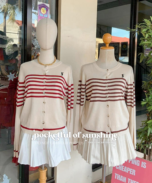 Polo Long Sleeve Knitted Top