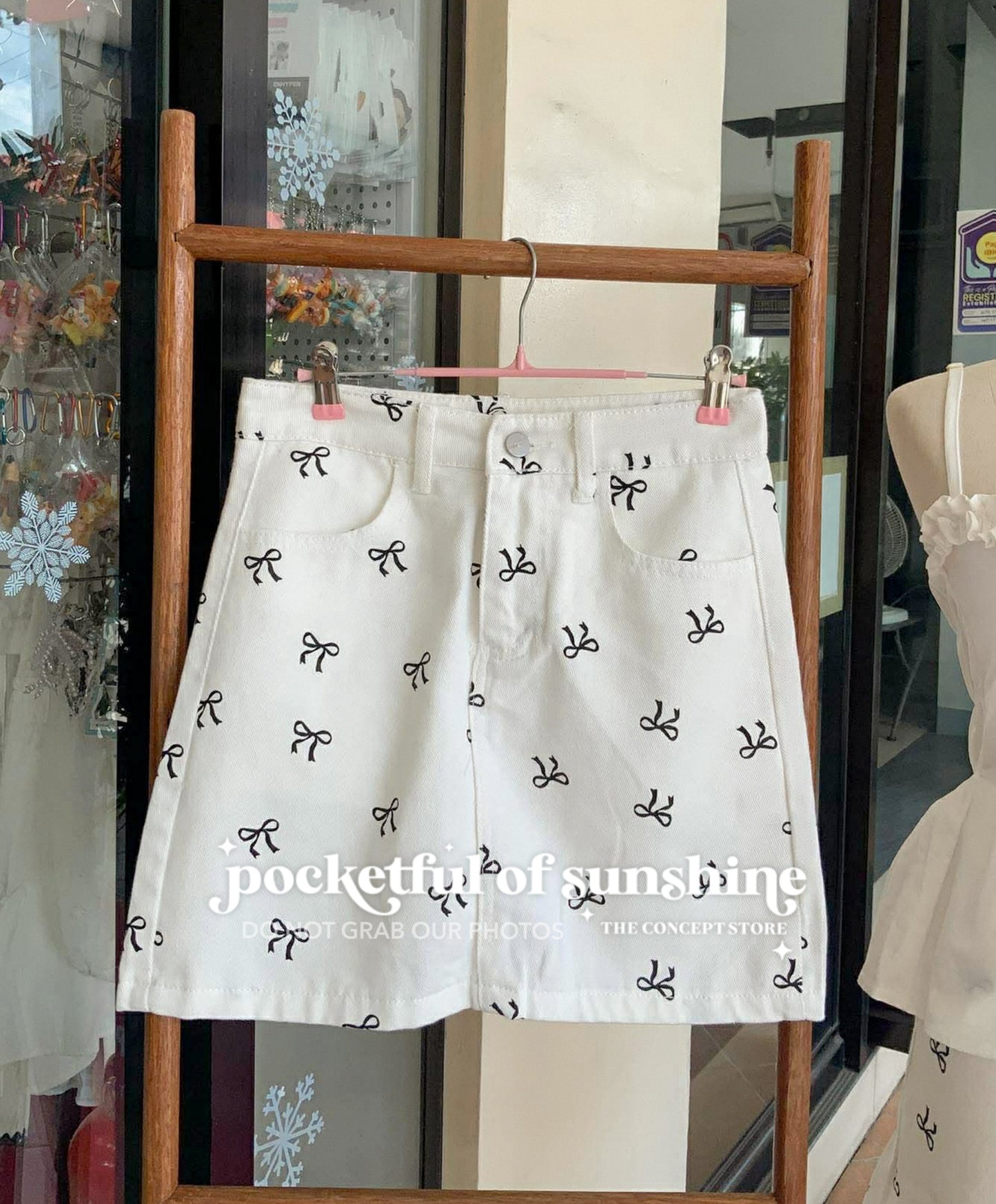 BOW SKIRT SKORT