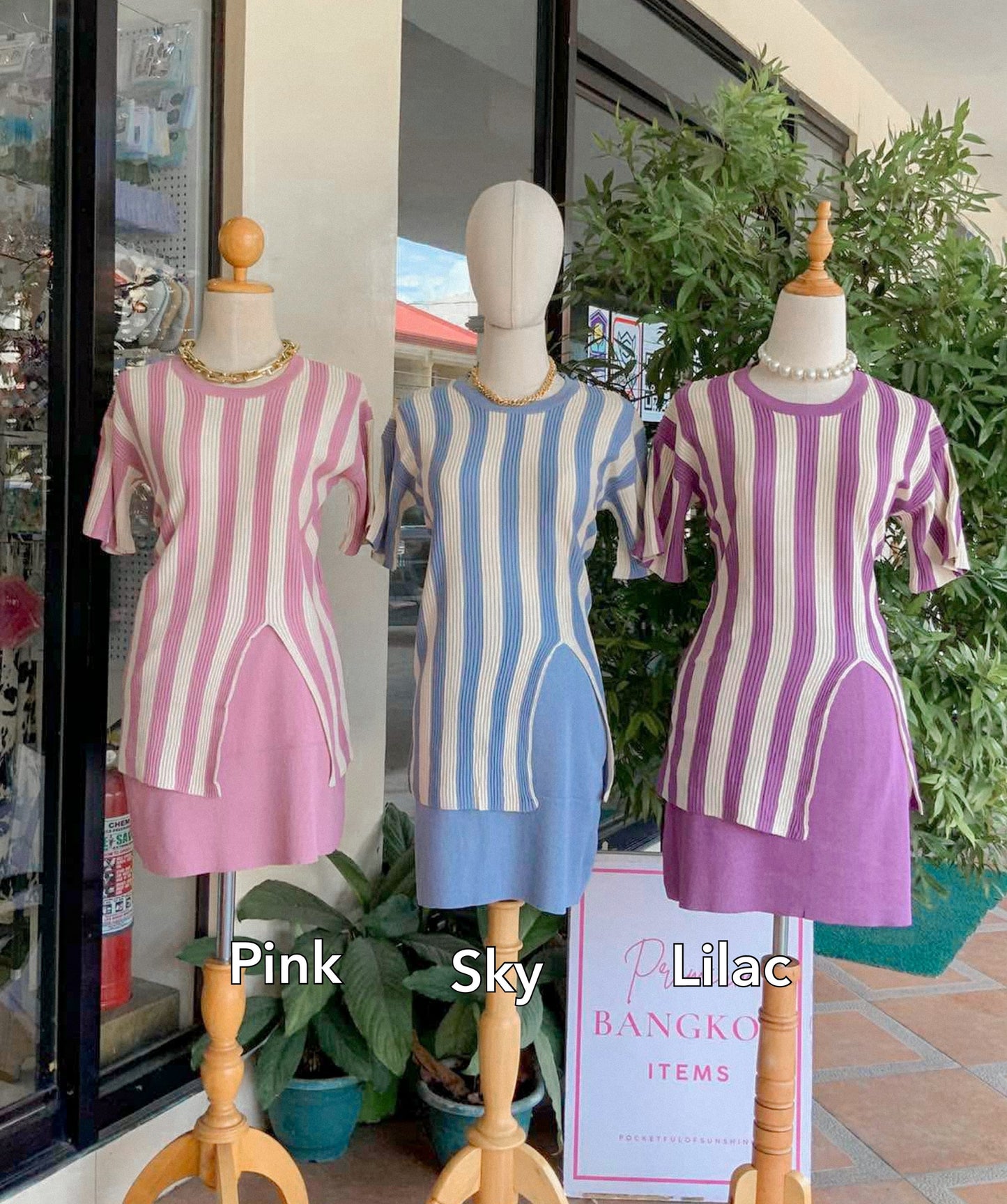 Varsity Knitted Skirt Coordinates