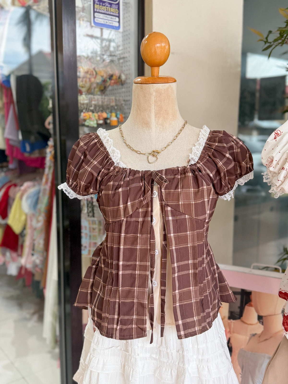 Celine Puff Top