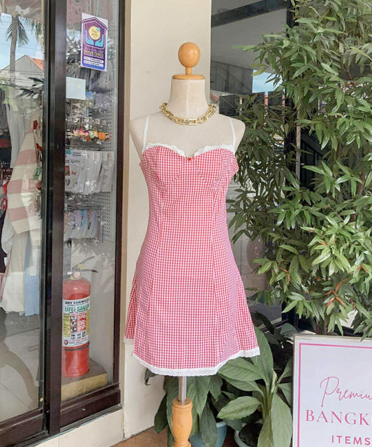 Sebby Gingham Dress