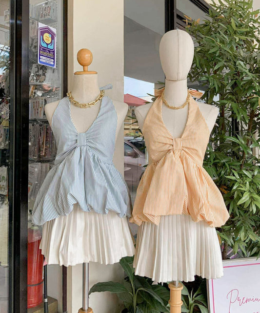 Eloisa Bow Halter Top