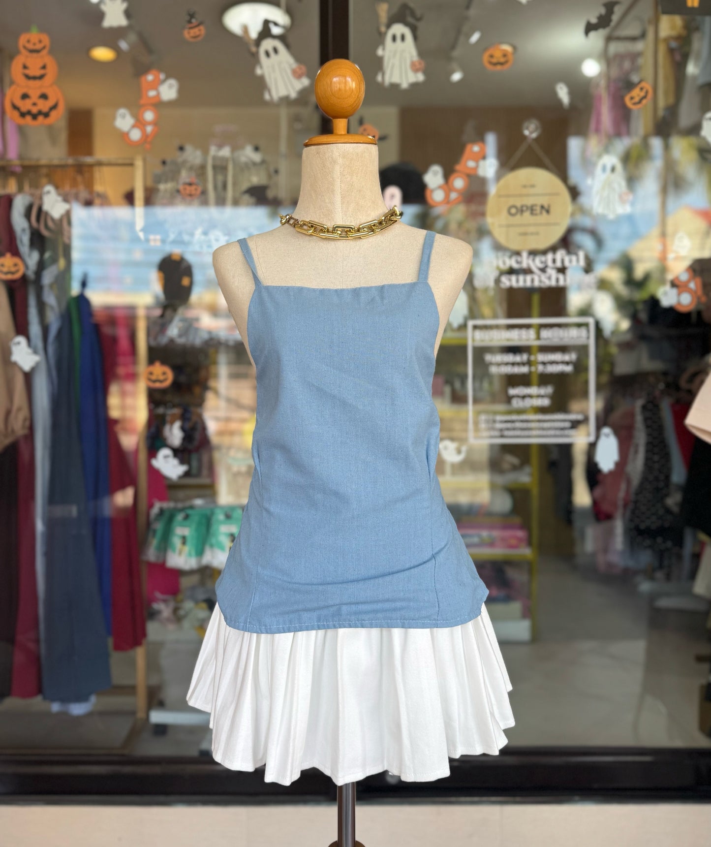 Cassie Linen Basic Top